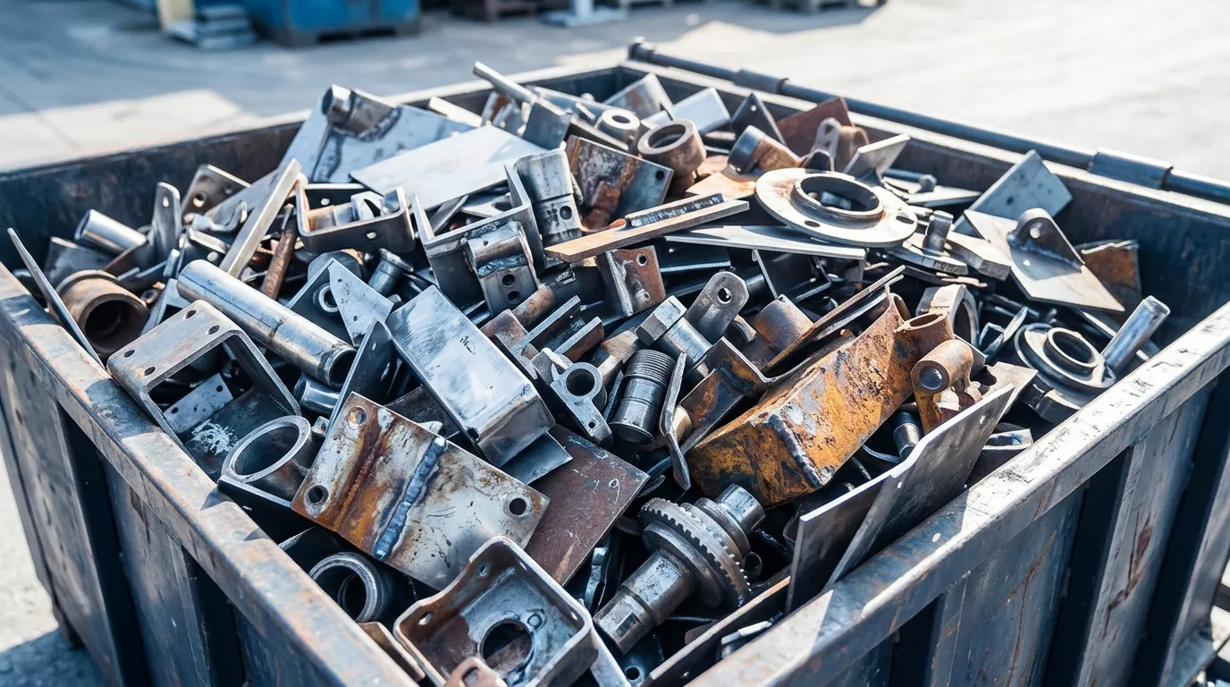Other Metals scrap at the GoRecycle yard
