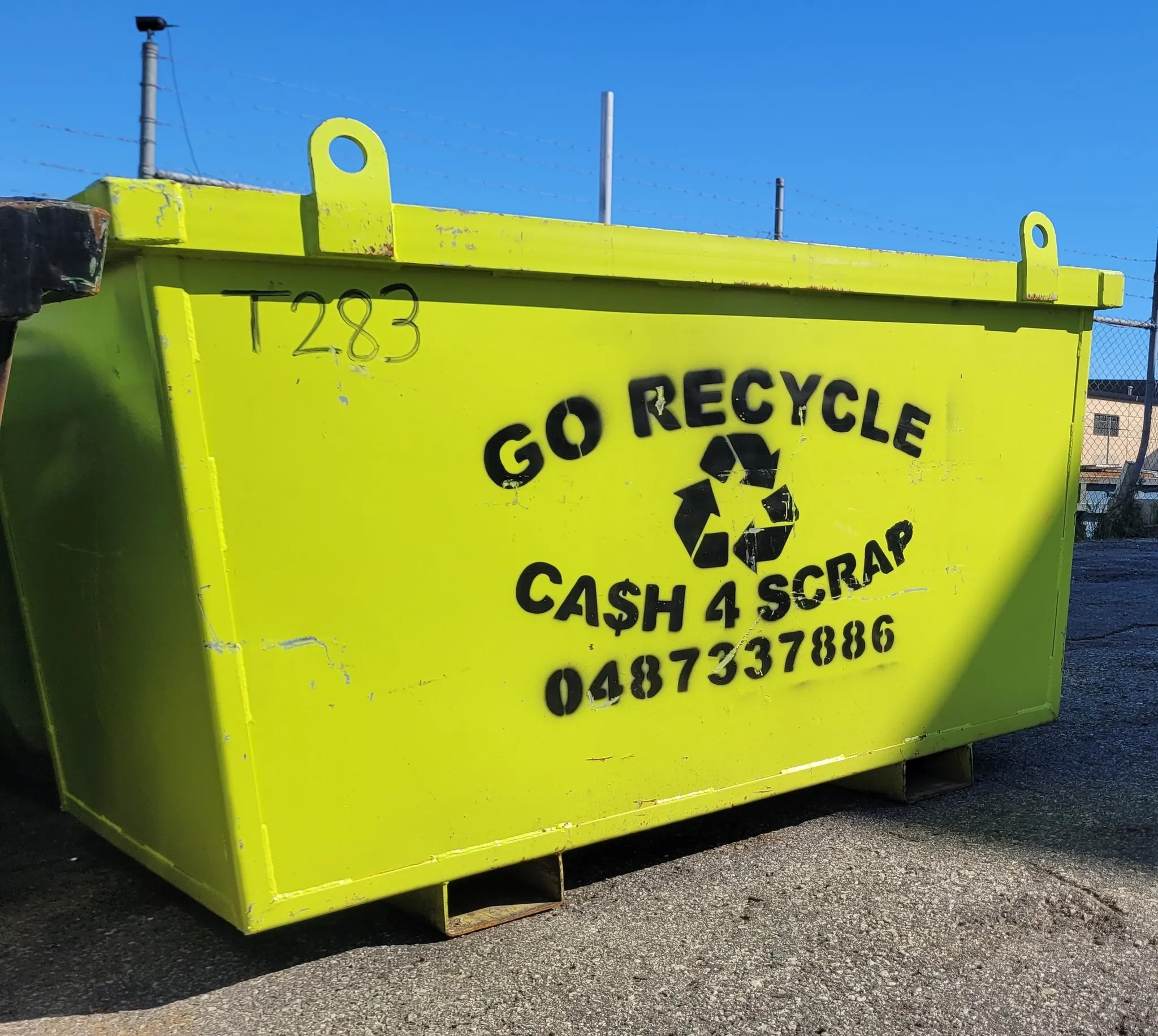 GoRecycle Used Steel & Metal Stock at the Wangara yard